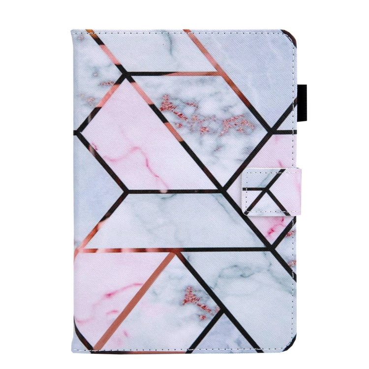 For Amazon Fire Max 11 2023 Colored Drawing Leather Smart Tablet Case(Grid)