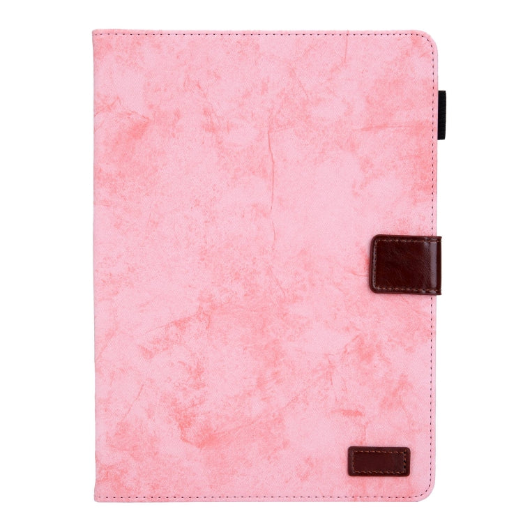 For Amazon Fire Max 11 2023 Cloth Texture Leather Smart Tablet Case(Pink)