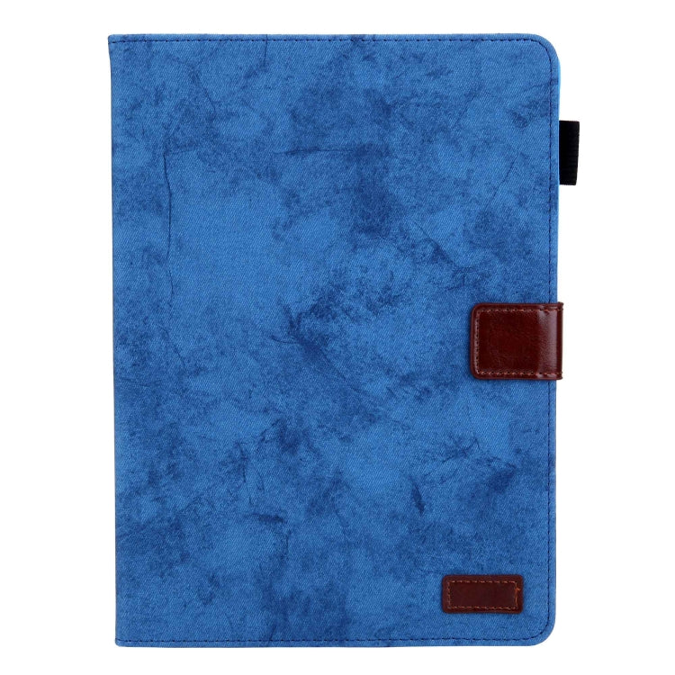 For Amazon Fire Max 11 2023 Cloth Texture Leather Smart Tablet Case(Blue)