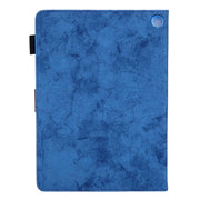 For Amazon Fire Max 11 2023 Cloth Texture Leather Smart Tablet Case(Blue)