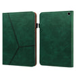 For Amazon Fire Max 11 Embossed Striped Leather Tablet Case(Green) - free shipping - PMC TechLife - Order now!