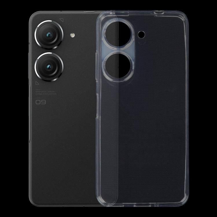 For Asus Zenfone 10 / 9 TPU Ultra-Thin Transparent Phone Case