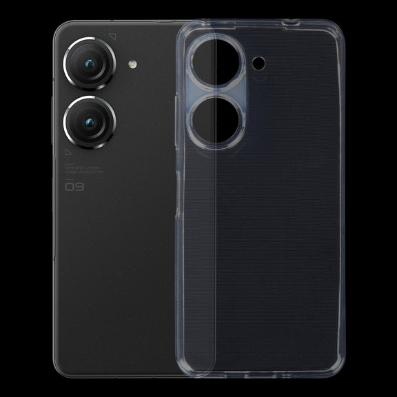For Asus Zenfone 10 / 9 TPU Ultra-Thin Transparent Phone Case
