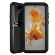 For Huawei Mate 50 LOVE MEI POWERFUL Metal Shockproof Life Waterproof Dustproof Phone Case(Black) - Huawei Cases by LOVE MEI | Online Shopping South Africa | PMC TechLife | Buy Now Pay Later Mobicred