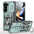 For Samsung Galaxy Z Fold5 5G Armor PC + TPU Camera Shield Phone Case(Alpine Green) - Galaxy Z Fold5 Cases by PMC TechLife | Online Shopping South Africa | PMC TechLife