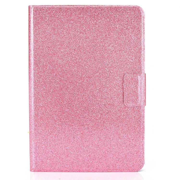 For Amazon Fire Max 11 2023 Glitter Powder Smart Leather Tablet Case(Pink)