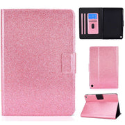 For Amazon Fire Max 11 2023 Glitter Powder Smart Leather Tablet Case(Pink)