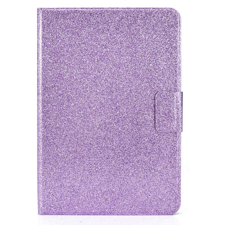 For Amazon Fire Max 11 2023 Glitter Powder Smart Leather Tablet Case(Purple)