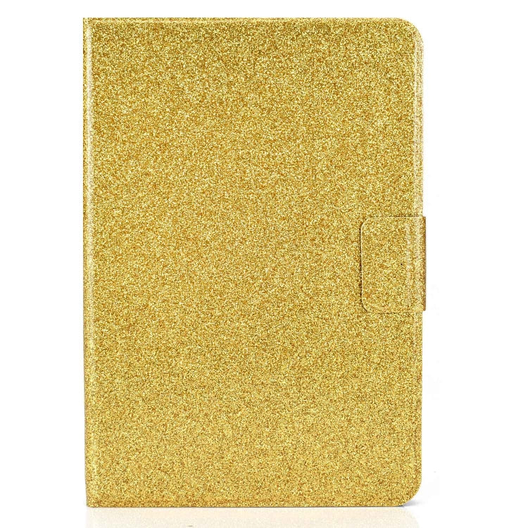 For Amazon Fire Max 11 2023 Glitter Powder Smart Leather Tablet Case(Gold)