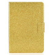 For Amazon Fire Max 11 2023 Glitter Powder Smart Leather Tablet Case(Gold)