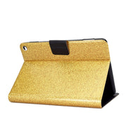 For Amazon Fire Max 11 2023 Glitter Powder Smart Leather Tablet Case(Gold)