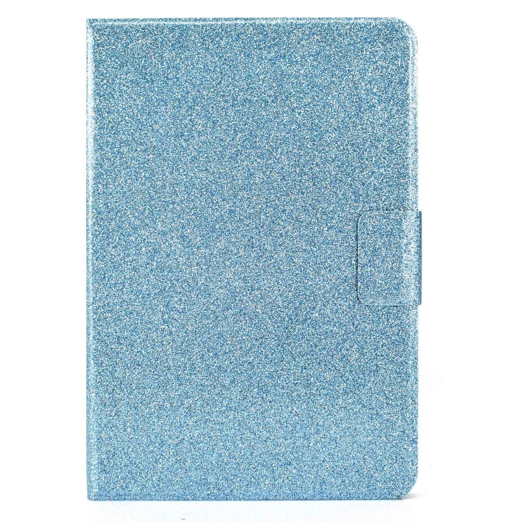 For Amazon Fire Max 11 2023 Glitter Powder Smart Leather Tablet Case(Blue)