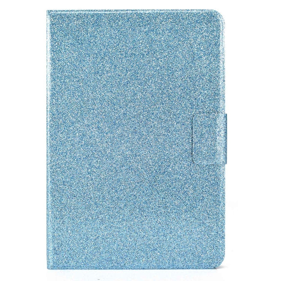 For Amazon Fire Max 11 2023 Glitter Powder Smart Leather Tablet Case(Blue)