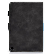 For Amazon Fire Max 11 2023 Cowhide Texture Smart Leather Tablet Case(Black)