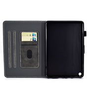 For Amazon Fire Max 11 2023 Cowhide Texture Smart Leather Tablet Case(Black)