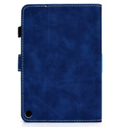 For Amazon Fire Max 11 2023 Cowhide Texture Smart Leather Tablet Case(Blue)
