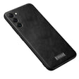 For Samsung Galaxy S24 5G SULADA Shockproof TPU Hybrid Handmade Leather Phone Case(Black) - Galaxy S24 5G Cases by SULADA | Online Shopping South Africa | PMC Jewellery | Buy Now Pay Later Mobicred