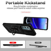 For Motorola Moto G Stylus 5G 2022 Sliding Camshield Holder Phone Case(Black)