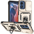 For Motorola Moto G Play 5G 2024 Sliding Camshield Holder Phone Case(Gold) - free shipping - PMC Jewellery - Order now!
