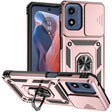 For Motorola Moto G Play 5G 2024 Sliding Camshield Holder Phone Case(Rose Gold) - Motorola Cases by PMC Jewellery | Online Shopping South Africa | PMC Jewellery | Buy Now Pay Later Mobicred
