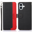 For iPhone 17 KHAZNEH Litchi Texture Leather RFID Phone Case(Black) - free shipping - PMc TechLife - Order now!
