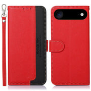 For iPhone 17 Air KHAZNEH Litchi Texture Leather RFID Phone Case(Red)