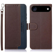 For iPhone 17 Air KHAZNEH Litchi Texture Leather RFID Phone Case(Brown)