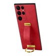 For Samsung Galaxy S24 Ultra 5G SULADA PC Hybrid Leather Texture Skin Feel Shockproof Phone Case(Red) - Galaxy S24 Ultra 5G Cases by SULADA | Online Shopping South Africa | PMC TechLife | Buy Now Pay Later Mobicred