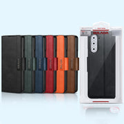 For Honor Magic Vs SULADA All-inclusive Magnetic Snap Flip Leather Phone Case(Orange)