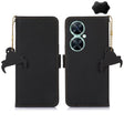 For Huawei Nova 11i / Maimang 20 5G / Enjoy 60 Pro Genuine Leather Magnetic RFID Leather Phone Case(Black) - Huawei Cases by PMC TechLife | Online Shopping South Africa | PMC TechLife | Buy Now Pay Later Mobicred