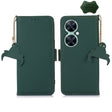 For Huawei Nova 11i / Maimang 20 5G / Enjoy 60 Pro Genuine Leather Magnetic RFID Leather Phone Case(Green) - free shipping - PMC TechLife - Order now!