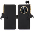 For Huawei Enjoy 60X / Nova Y91 4G Genuine Leather Magnetic RFID Leather Phone Case(Black) - Huawei Cases by PMC TechLife | Online Shopping South Africa | PMC TechLife | Buy Now Pay Later Mobicred