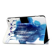 For Amazon Fire Max 11 2023 Colored Drawing Smart Leather Tablet Case(Purple Fawns)