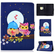 For Amazon Fire Max 11 2023 Colored Drawing Smart Leather Tablet Case(Couple Owls) - Amazon by PMC TechLife | Online Shopping South Africa | PMC TechLife | Buy Now Pay Later Mobicred