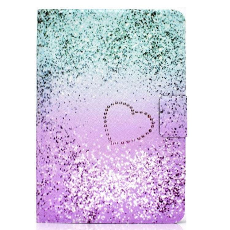 For Amazon Fire Max 11 2023 Colored Drawing Smart Leather Tablet Case(Love Quicksand)