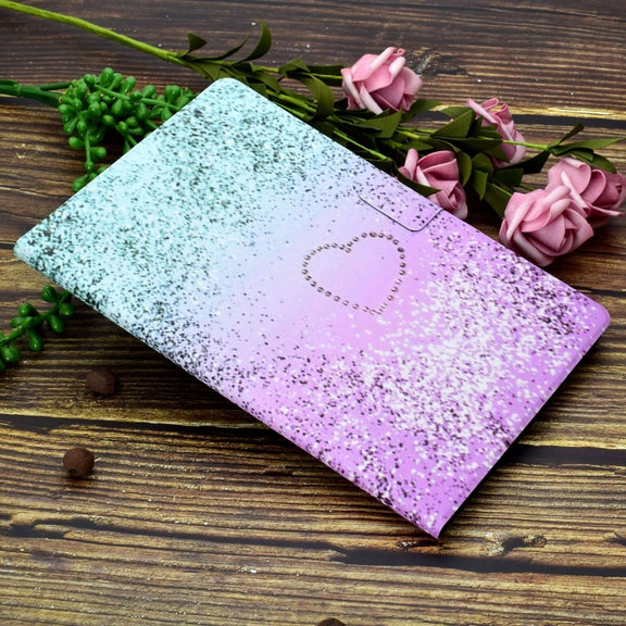 For Amazon Fire Max 11 2023 Colored Drawing Smart Leather Tablet Case(Love Quicksand)