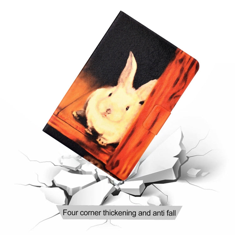 For Amazon Fire Max 11 2023 Colored Drawing Smart Leather Tablet Case(Bugs Bunny)