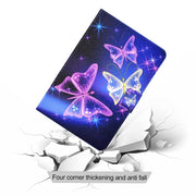 For Amazon Fire Max 11 2023 Colored Drawing Smart Leather Tablet Case(Starry Butterflies)
