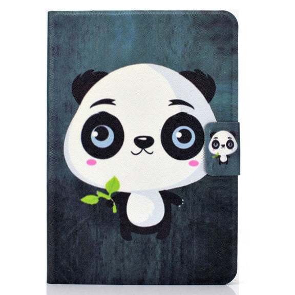 For Amazon Fire Max 11 2023 Colored Drawing Smart Leather Tablet Case(Big Head Bear)