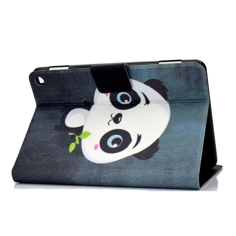 For Amazon Fire Max 11 2023 Colored Drawing Smart Leather Tablet Case(Big Head Bear)