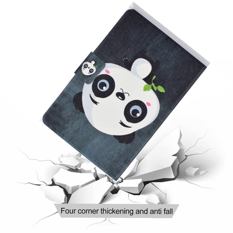 For Amazon Fire Max 11 2023 Colored Drawing Smart Leather Tablet Case(Big Head Bear)