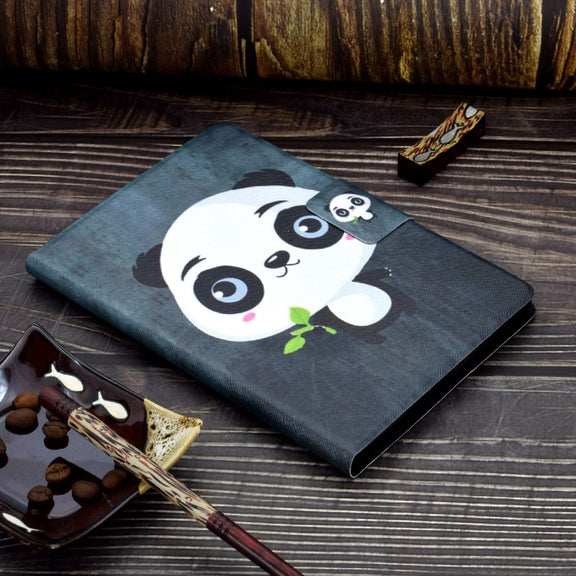 For Amazon Fire Max 11 2023 Colored Drawing Smart Leather Tablet Case(Big Head Bear)