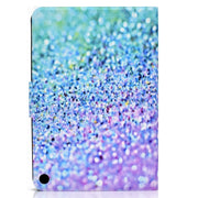 For Amazon Fire Max 11 2023 Colored Drawing Smart Leather Tablet Case(Sand)