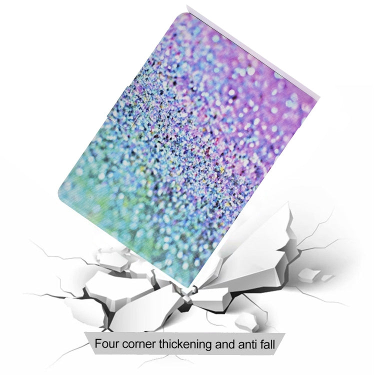 For Amazon Fire Max 11 2023 Colored Drawing Smart Leather Tablet Case(Sand)