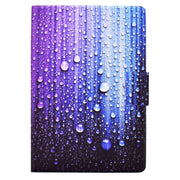 For Amazon Fire Max 11 2023 Colored Drawing Smart Leather Tablet Case(Waterdrop)