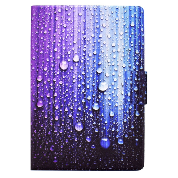 For Amazon Fire Max 11 2023 Colored Drawing Smart Leather Tablet Case(Waterdrop)