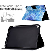 For Amazon Fire Max 11 2023 Colored Drawing Smart Leather Tablet Case(Green Flower)