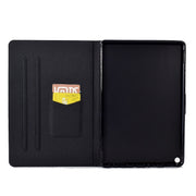 For Amazon Fire Max 11 2023 Colored Drawing Smart Leather Tablet Case(Lion King)