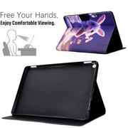 For Amazon Fire Max 11 2023 Colored Drawing Smart Leather Tablet Case(Strawberry Bunny)