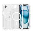 For iPhone 16e Acrylic Magsafe Magnetic Shockproof Phone Case(Transparent) - iPhone 16e Cases by PMC TechLife | Online Shopping South Africa | PMC TechLife | Buy Now Pay Later Mobicred